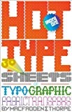 Hot Type: 30 Sheets of Typographic Fabric Transfers by Brett McFadden