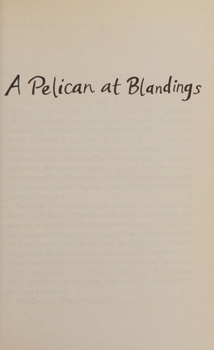 A Pelican at Blandings by P. G. Wodehouse