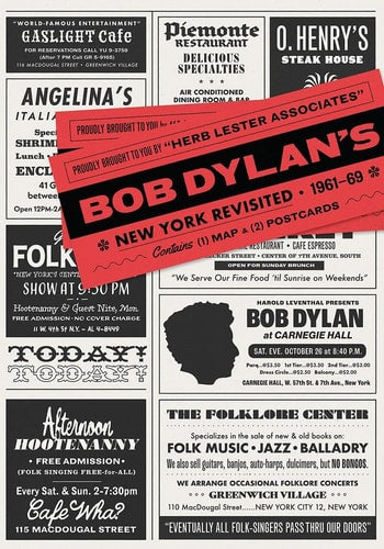 Bob Dylan's New York Revisited by Herb Lester