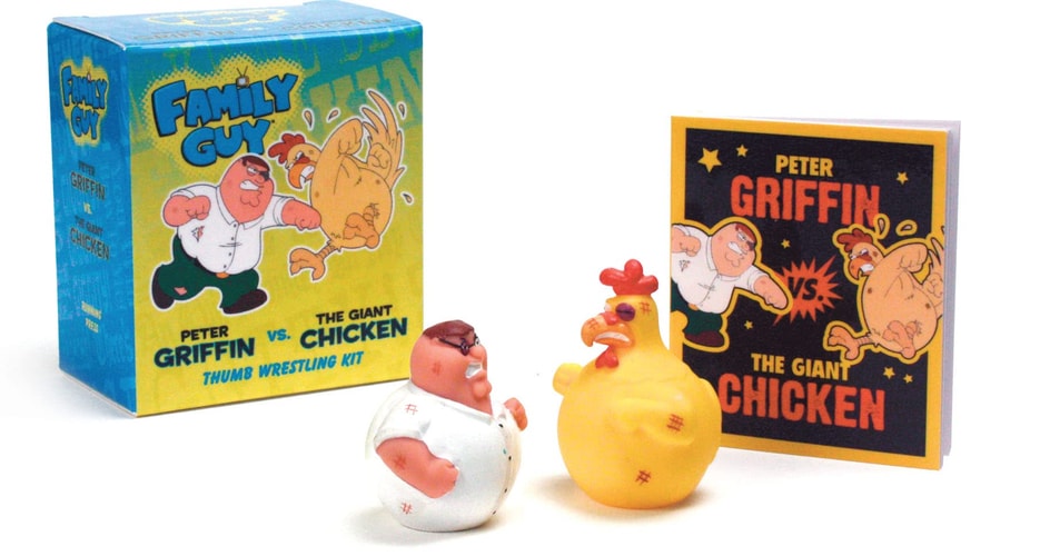 Family Guy Thumb Wrestling Kit: Peter Griffin vs The Giant Chicken by Mega mini kits