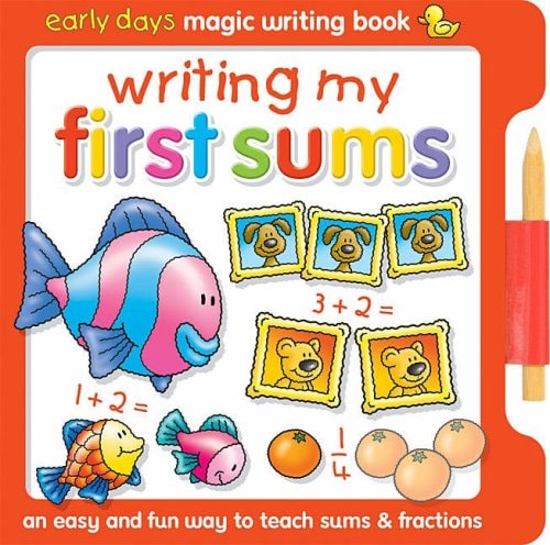 Writing My First Sums (Magic Writing Books) (abgenutzt) von Nat Lambert