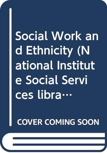 Social Work and Ethnicity (Shelfworn) by Juliet Cheetham