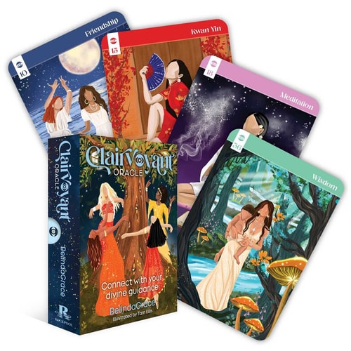 (TXS) Clairvoyant Oracle Cards by BelindaGrace (Author) and Tarn Ellis (Illustrator)