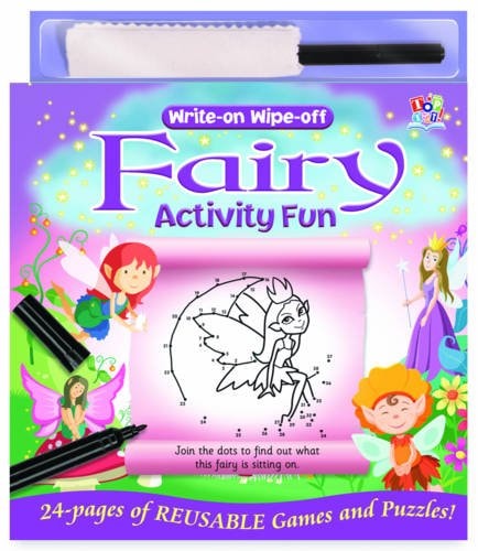 Write-On Wipe-Off Fairy Activity Fun by Nat Lambert