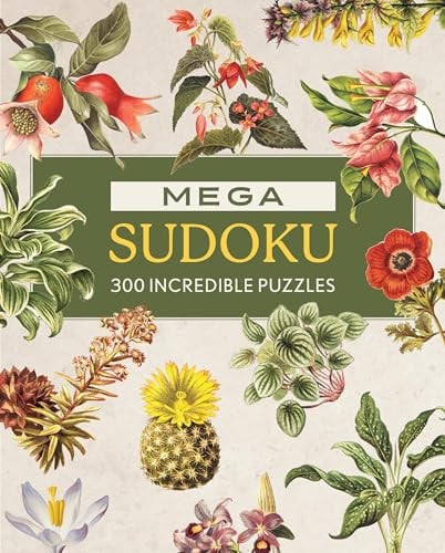Mega Sudoku: 300 Incredible Puzzles by Editors of Chartwell Books