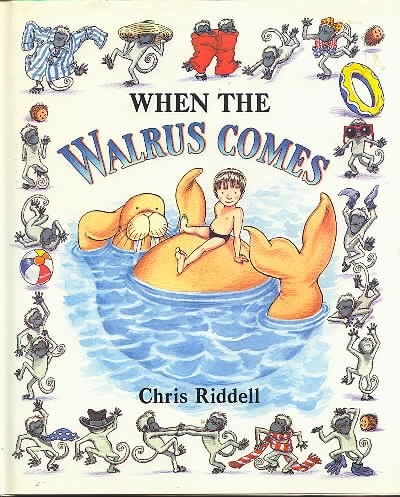 Wenn das Walross kommt von Chris Riddell