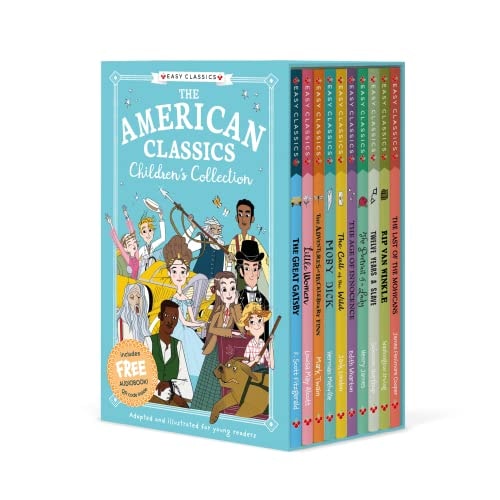 The American Classics Children's Collection: 10 Book Box Set (Easy Classics) by Gemma Barder | Lynne Wilson-Bailey