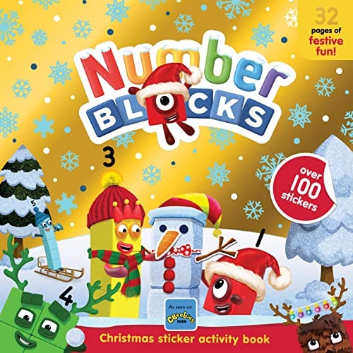 Numberblocks Christmas Sticker Activity Book by Numberblocks