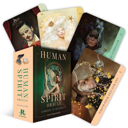 (TXS) Human Spirit Oracle Cards by Jena Dellagrottaglia