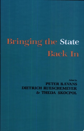 Bringing the State Back In (shelfworn) by Social Science Research Council (U.S.).