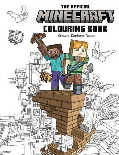 Official Minecraft Colouring Book by Titan Books