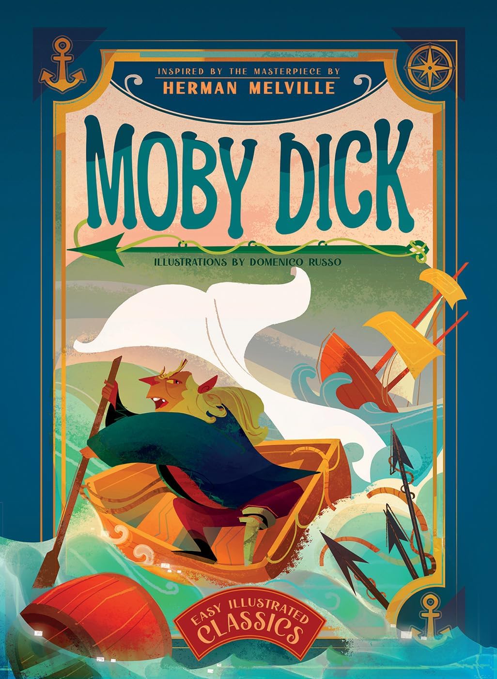 Moby Dick: Inspiriert vom Meisterwerk von Herman Melville (Easy Illustrated Classics) von Domenico Russo