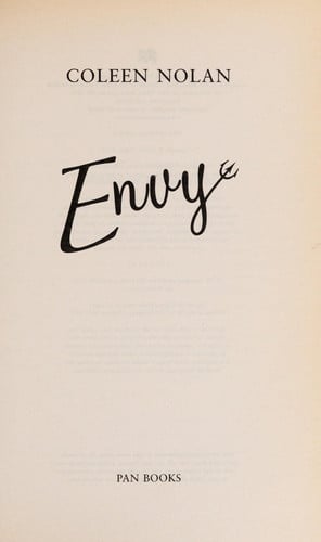 Envy by Nolan, Coleen