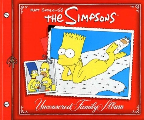 The Simpsons Uncensored Family Album (shelfworn) by Matt Groening