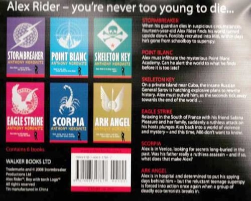 Alex Rider Missions Deluxe Tin (slight shelf wear) by Anthony Horowitz