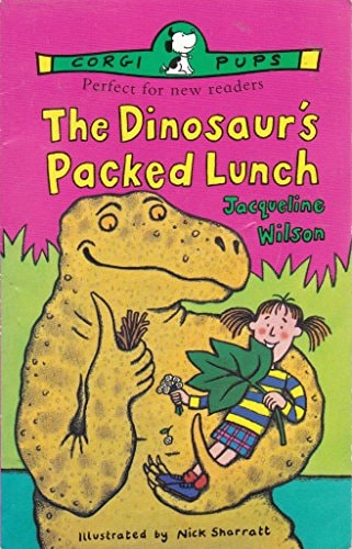 The Dinosaur's Packed Lunch (Corgi Pups) (Shelfworn) by Jacqueline Wilson