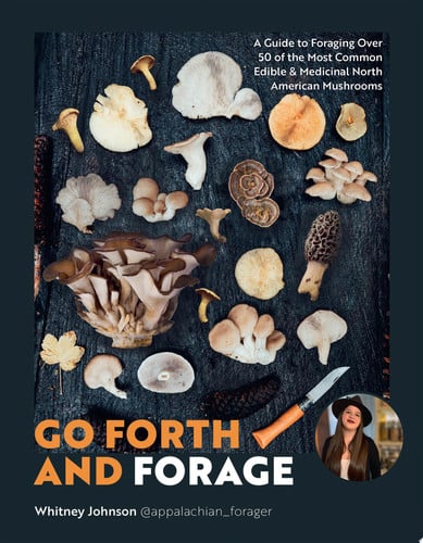 Go Forth and Forage A Guide to Foraging Over 50 of the Most Common Edible & Medicinal North American Mushrooms by Whitney Johnson