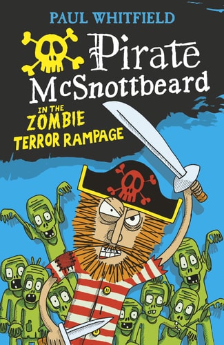 Pirat McSnottbeard in „Der Zombie-Terror-Amoklauf“ von Paul Whitfield