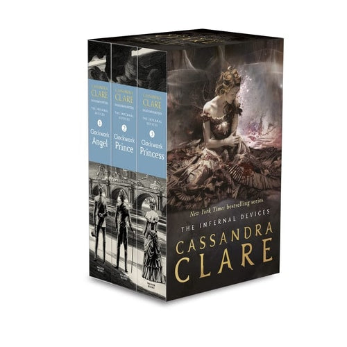 Infernal Devices box set: Clockwork Angel, Clockwork Prince, and Clockwork Princess by Cassandra Clare