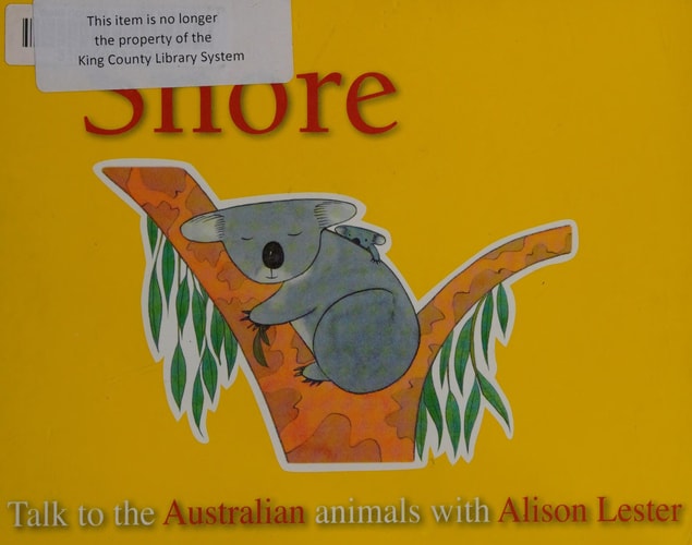 Snore by Alison Lester