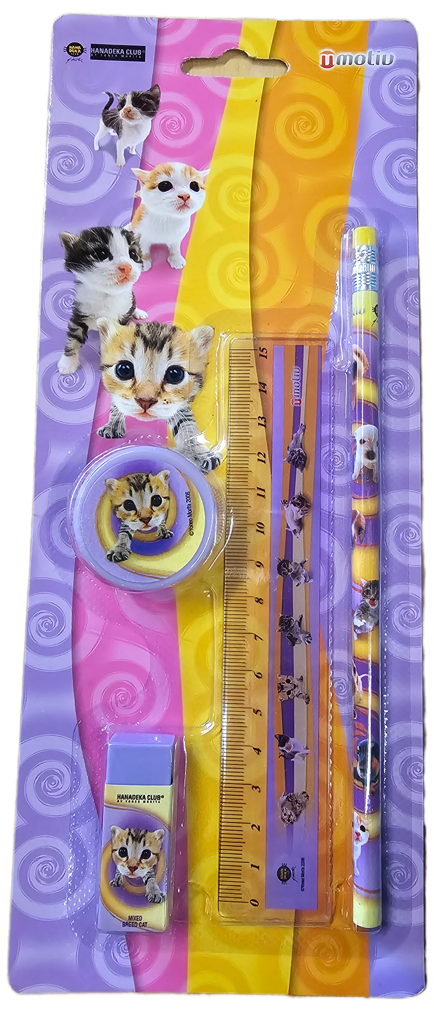 Schreibwaren-Schulset - Kätzchen von Motiv