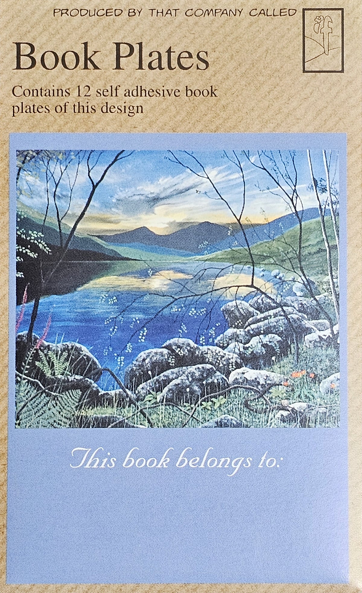 Exlibris Landschaft von -