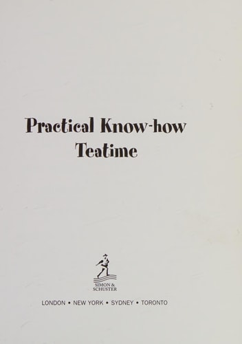 WI Practical Know-How at Teatime by Jenny Kieldsen