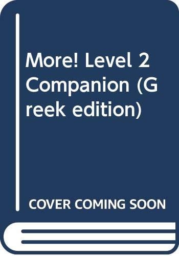 More! Level 2 Companion (Greek edition) by Maria Cleary | Herbert Puchta | Jeff Stranks