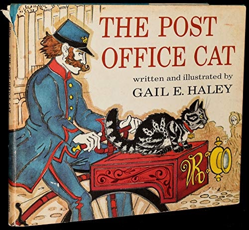 The Post Office cat (Shelfworn) by Gail E Haley