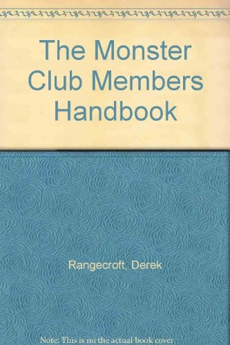 The Monster Club by Derek Rangecroft | Sandra Rangecroft