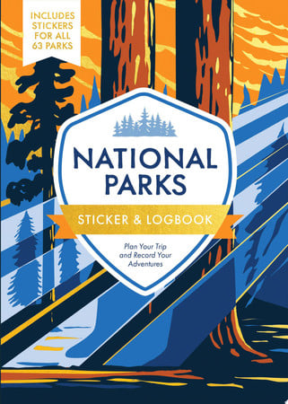 National Parks Sticker Logbook by Editors of Chartwell Books