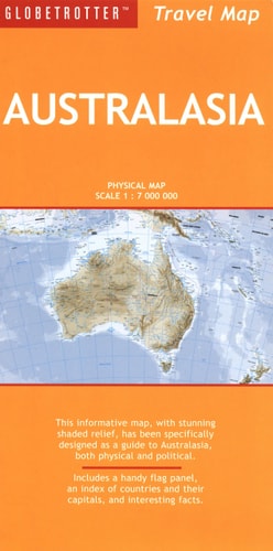 Australasia Travel Map (Globetrotter Travel Map) by Globetrotter