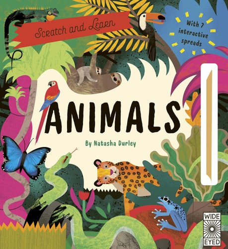 Scratch and Learn Animals: With 7 interactive spreads by Lucy Brownridge