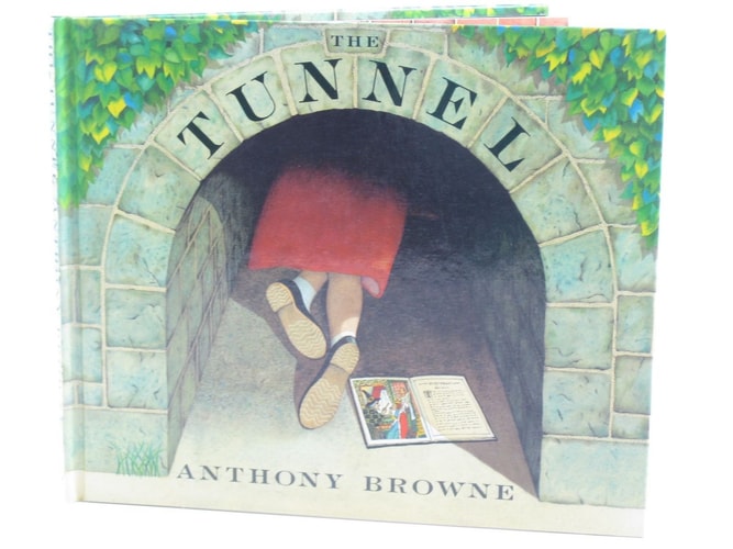 Der TUNNEL. (abgenutzt) von Anthony Browne