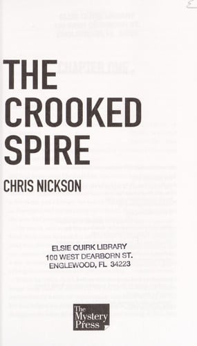 The Crooked Spire John the Carpenter (Book 1) by Chris Nickson