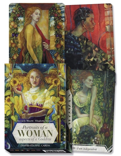 (TXS) Portraits of a Woman, Aspects of a Goddess Inspirational Cards by Riccardo Minetti | Elisabetta Trevisan