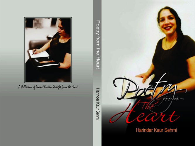 Poetry from the Heart (Shelfworn) by Harinder Kaur Sehmi
