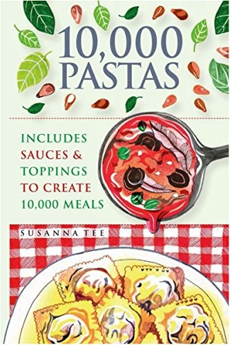 10,000 Pastas (stickered) by Susanna Tee