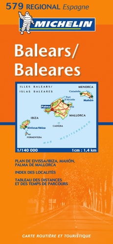 Baleares (Michelin Maps) by -