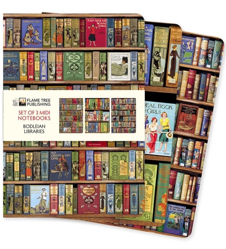 (TXS) Bodleian Libraries Midi Notebook Collection by Flame Tree Studio