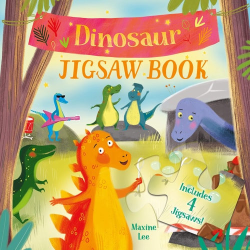 Dinosaur Jigsaw Book by Lisa Regan