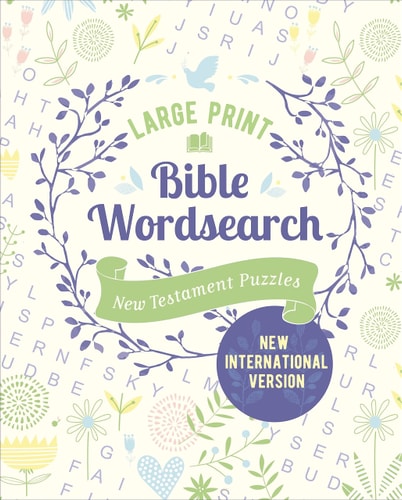 Large Print Bible Wordsearch: New Testament Puzzles (NIV Edition) (Themed puzzles) by Eric Saunders