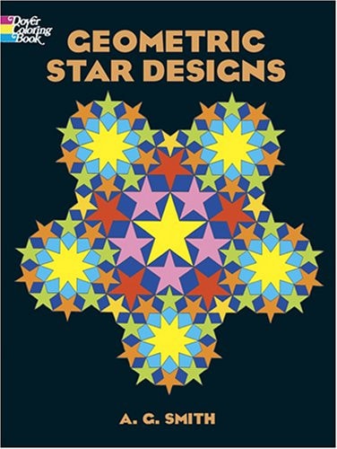 Geometric Star Designs Coloring Book (Dover Design Coloring Books) by A. G. Smith