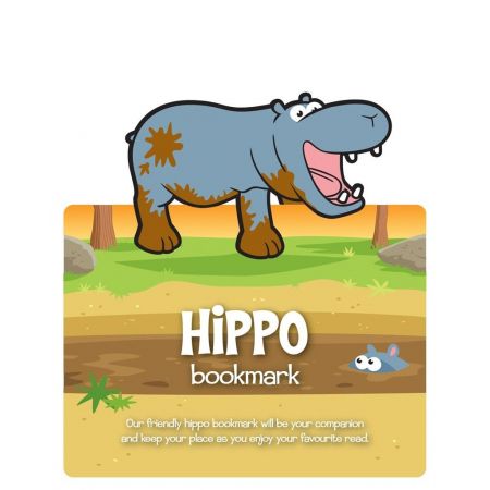 Lesezeichen - Safari Hippo von -