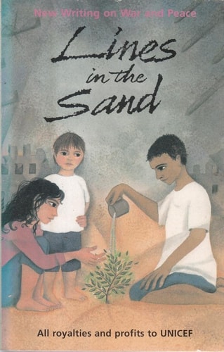 Linien im Sand (vom Regal getragen) von -