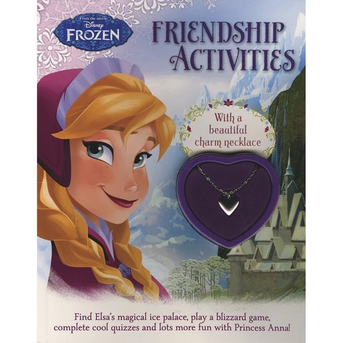 Disney Frozen Friendship Activities: With a Beautiful Charm Necklace by -