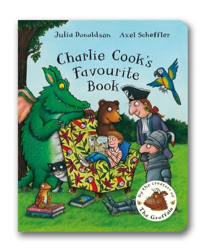 Charlie Cook's Favourite Book (Shelfworn) by Julia Donaldson