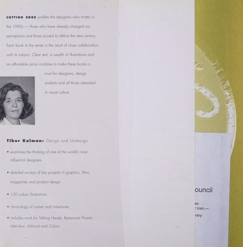 Tibor Kalman Design and Undesign by Liz Farrelly