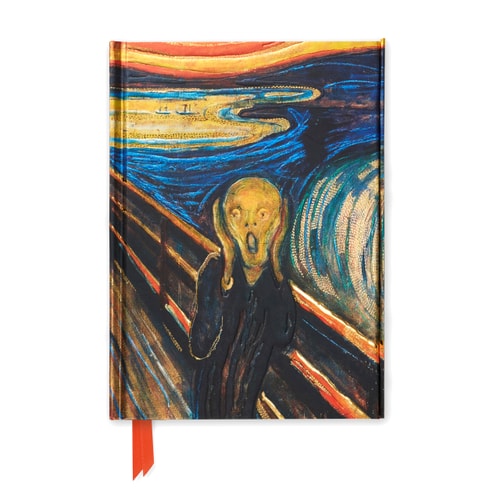 (TXS) Munch The Scream Journal (FTNB63) by Flame Tree Studio (COR)