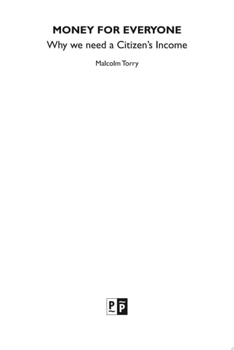 Money for everyone by Malcolm Torry